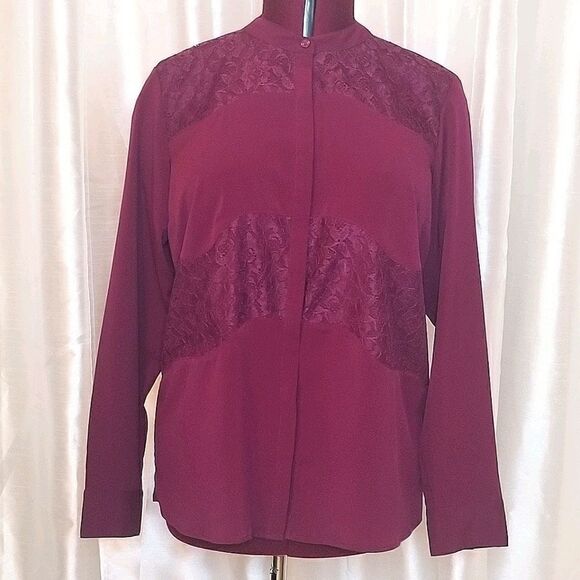 a.n.a. Long Sleeves Blouse (size XL) - Picture 1 of 8